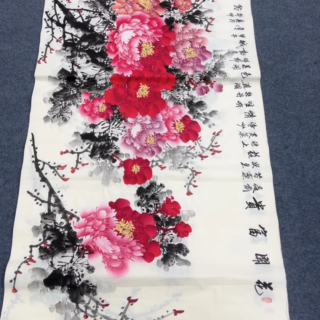 国画国画作品宣纸纯手绘