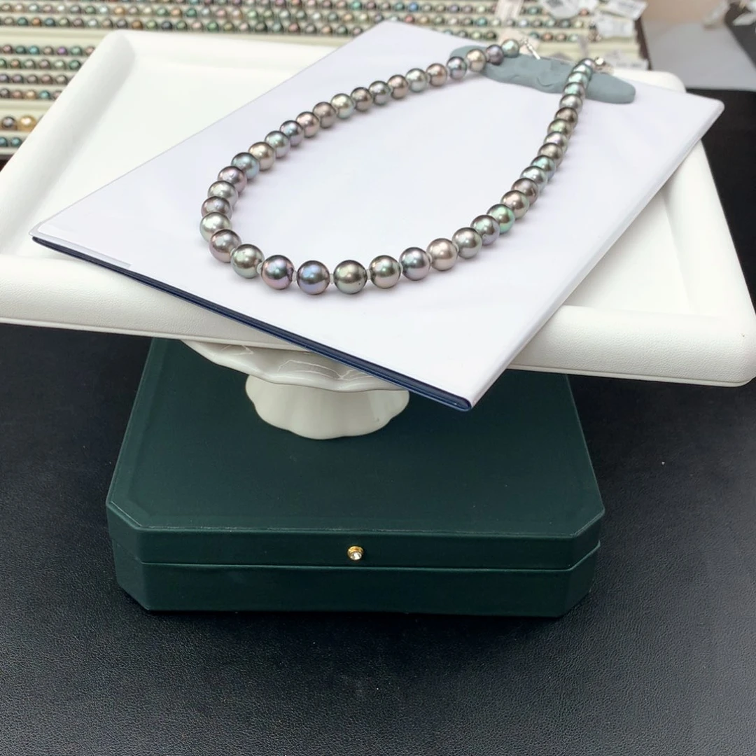 海水珍珠颈饰银S925镶嵌