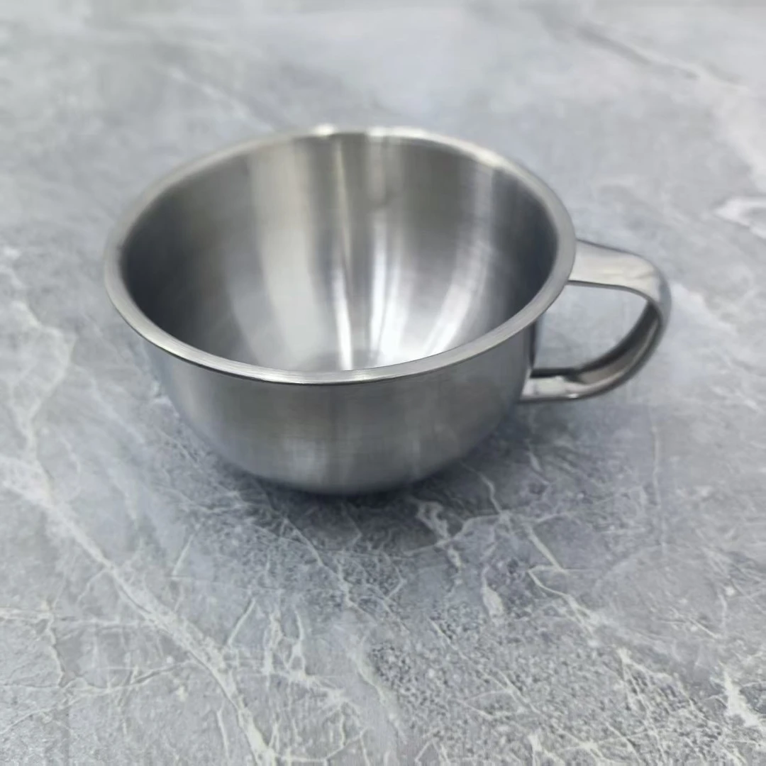 8cm不锈钢茶杯1个