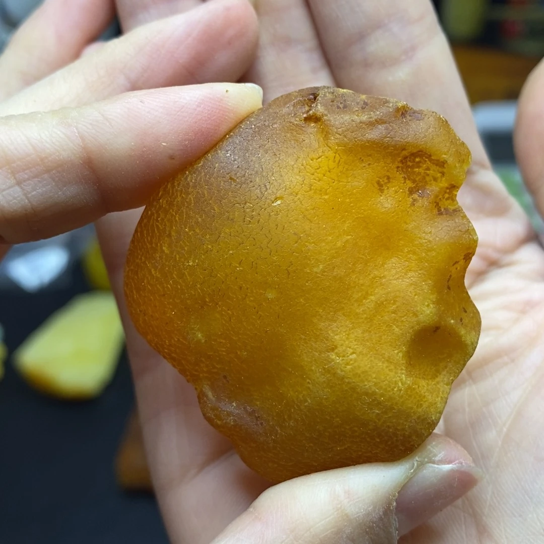 定制琥珀未镶嵌大*郎胖