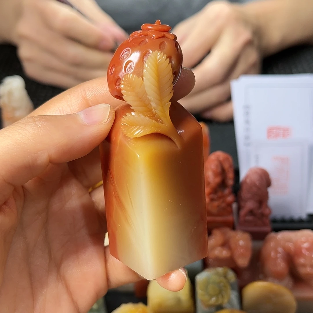 寿山石印石这就是为什么在这里要给大家