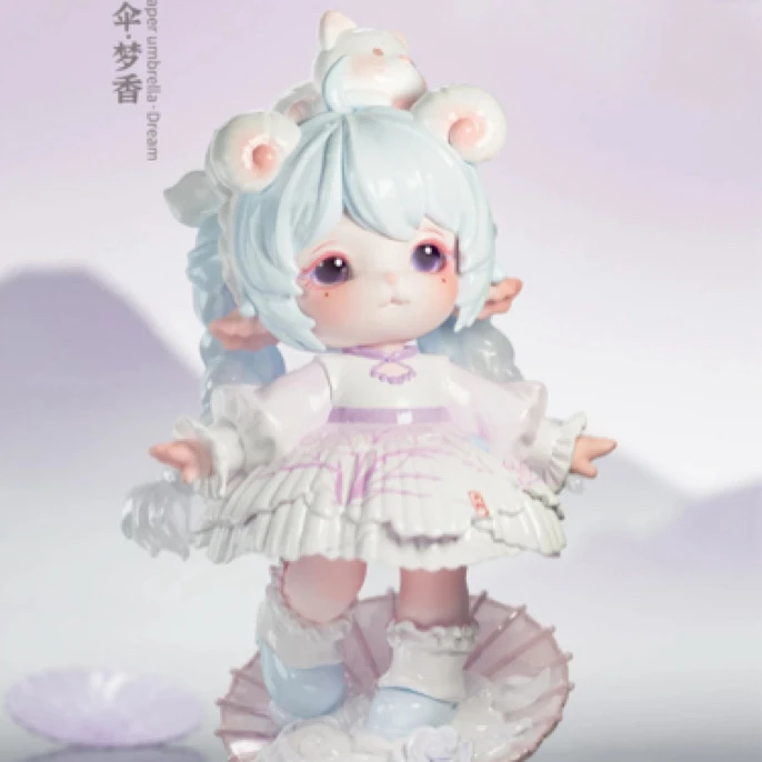 正版mimia遗梦芳华系列盲盒潮玩手办摆件公仔可爱女生日礼物