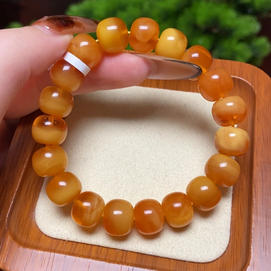 【闪购商品】蜜蜡颈饰未镶嵌手串