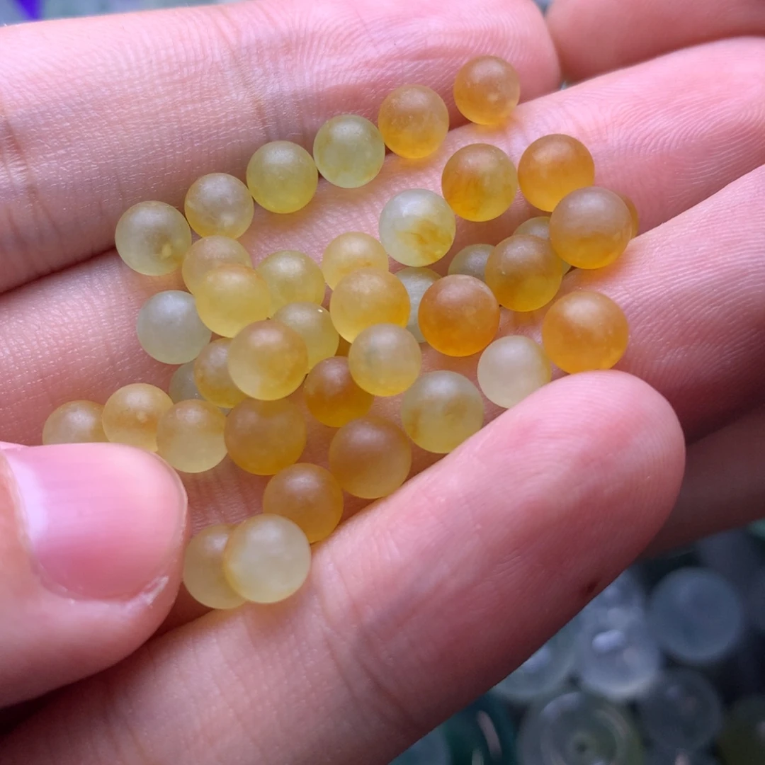 定制翡翠未镶嵌珠子