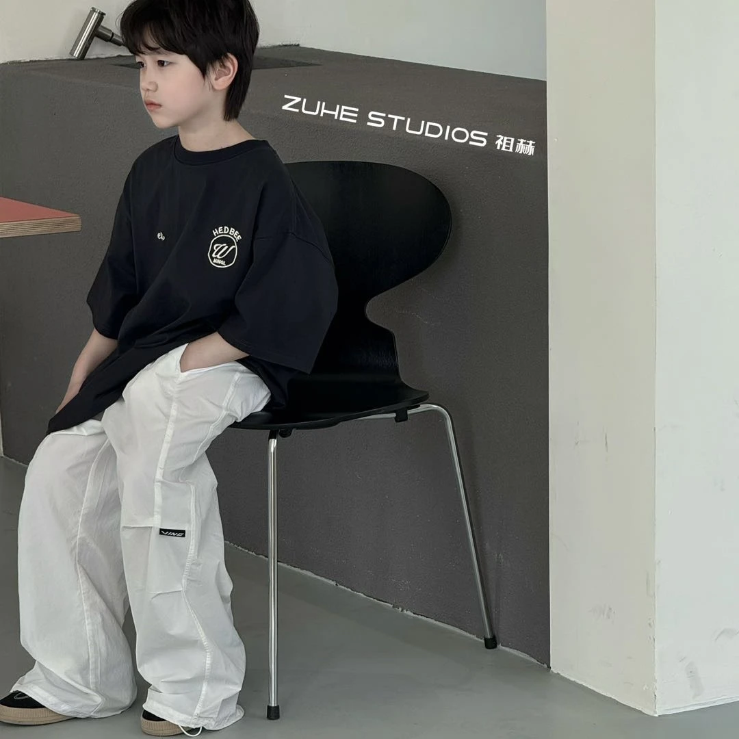 1238儿童打褶休闲裤