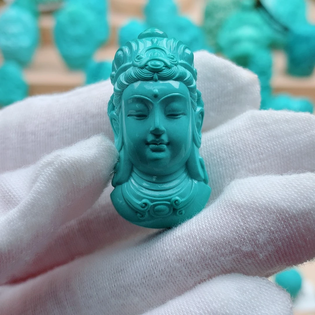 绿松石未镶嵌配饰