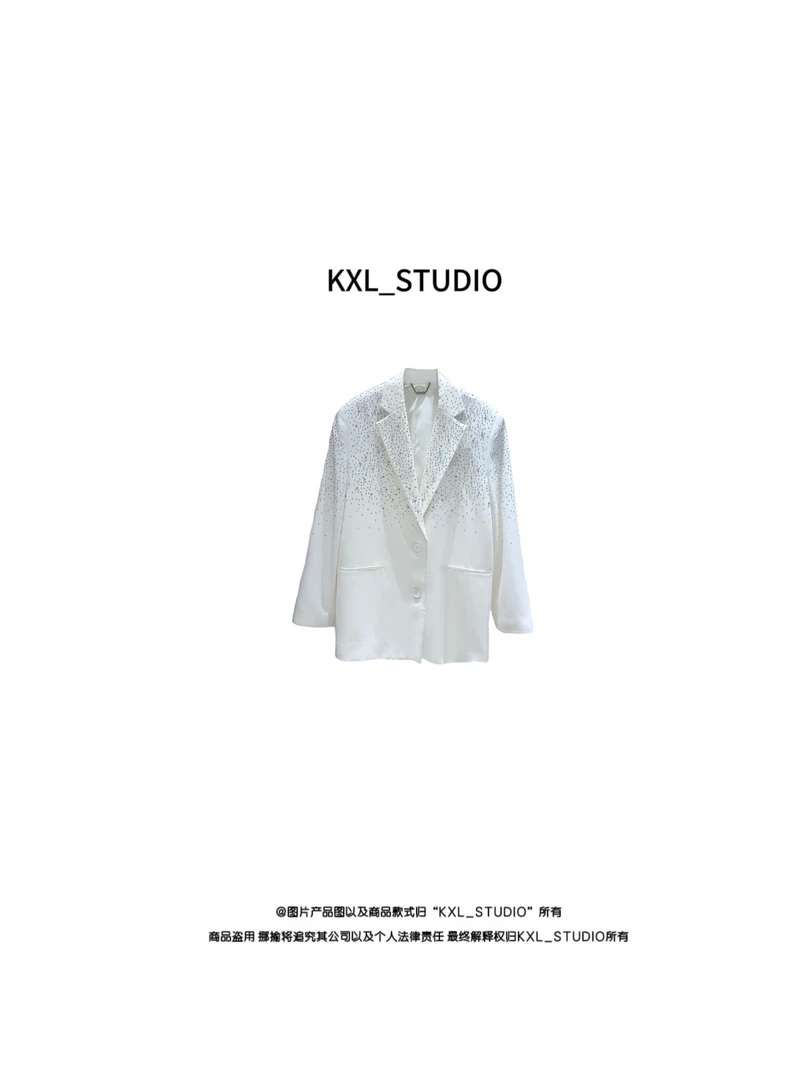 KXL    限定满天星2.0星空版西装（白）3518