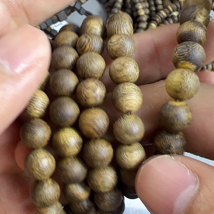 沉香沉香碎屑奇楠沉香0.8金丝油老料单圈