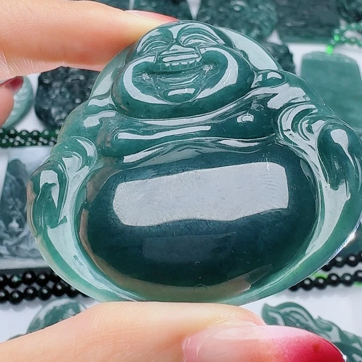 翡翠未镶嵌颈饰1111