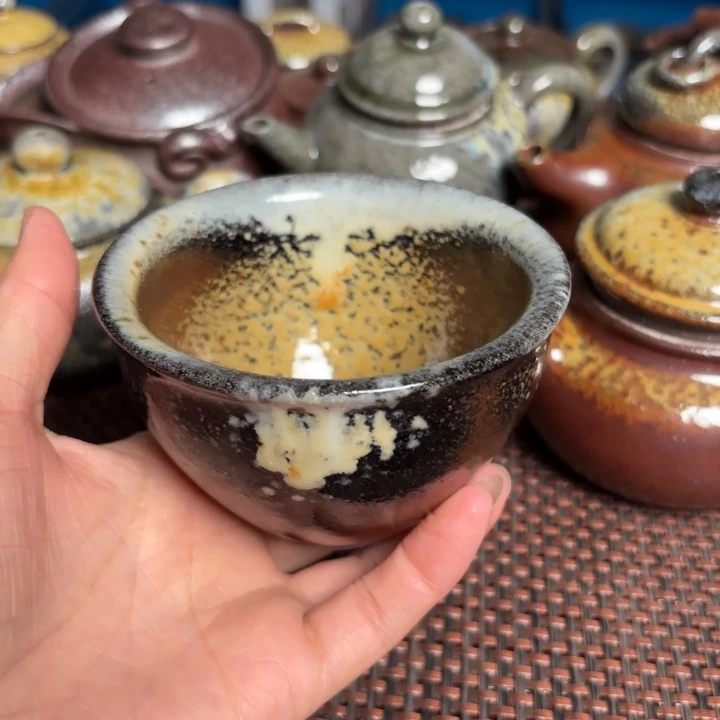 茶杯紫砂大束口杯160 C