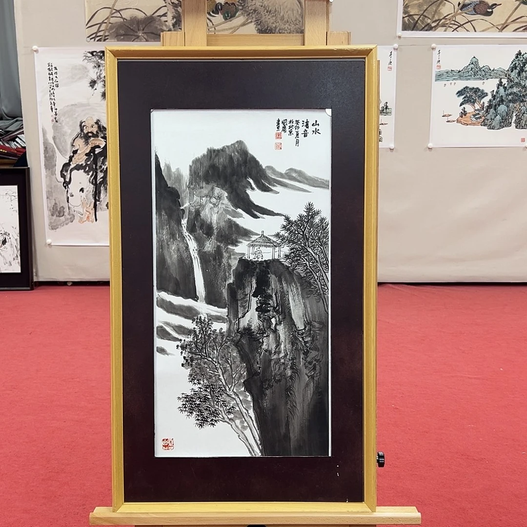 国画杜国庆出版老师艺术精品