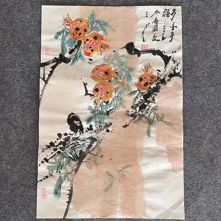 国画花鸟画作品欣赏