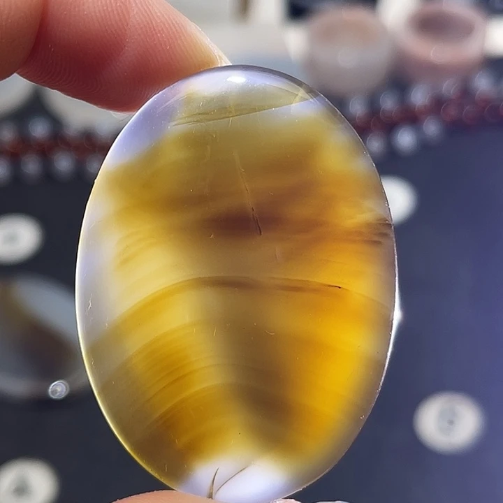 玛瑙/玉髓未镶嵌吊坠(不含链)