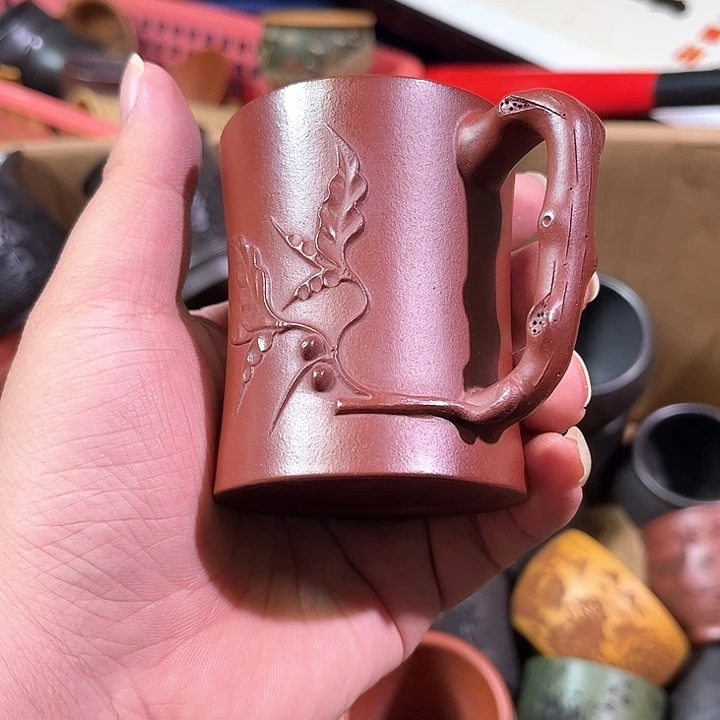 茶杯紫砂全手工紫砂主人杯