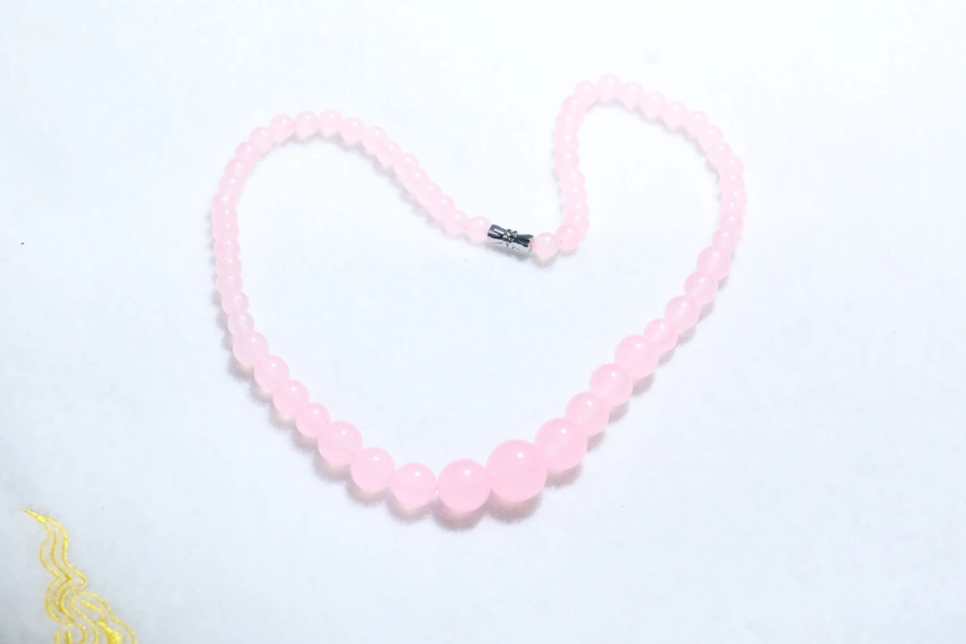 TYXL617粉冰翡翠项链