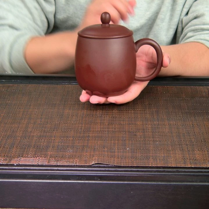 紫砂茶杯原矿紫砂