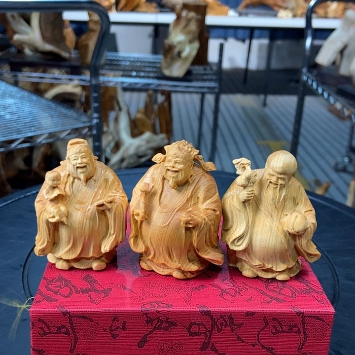 柏木（崖柏）福禄寿一套