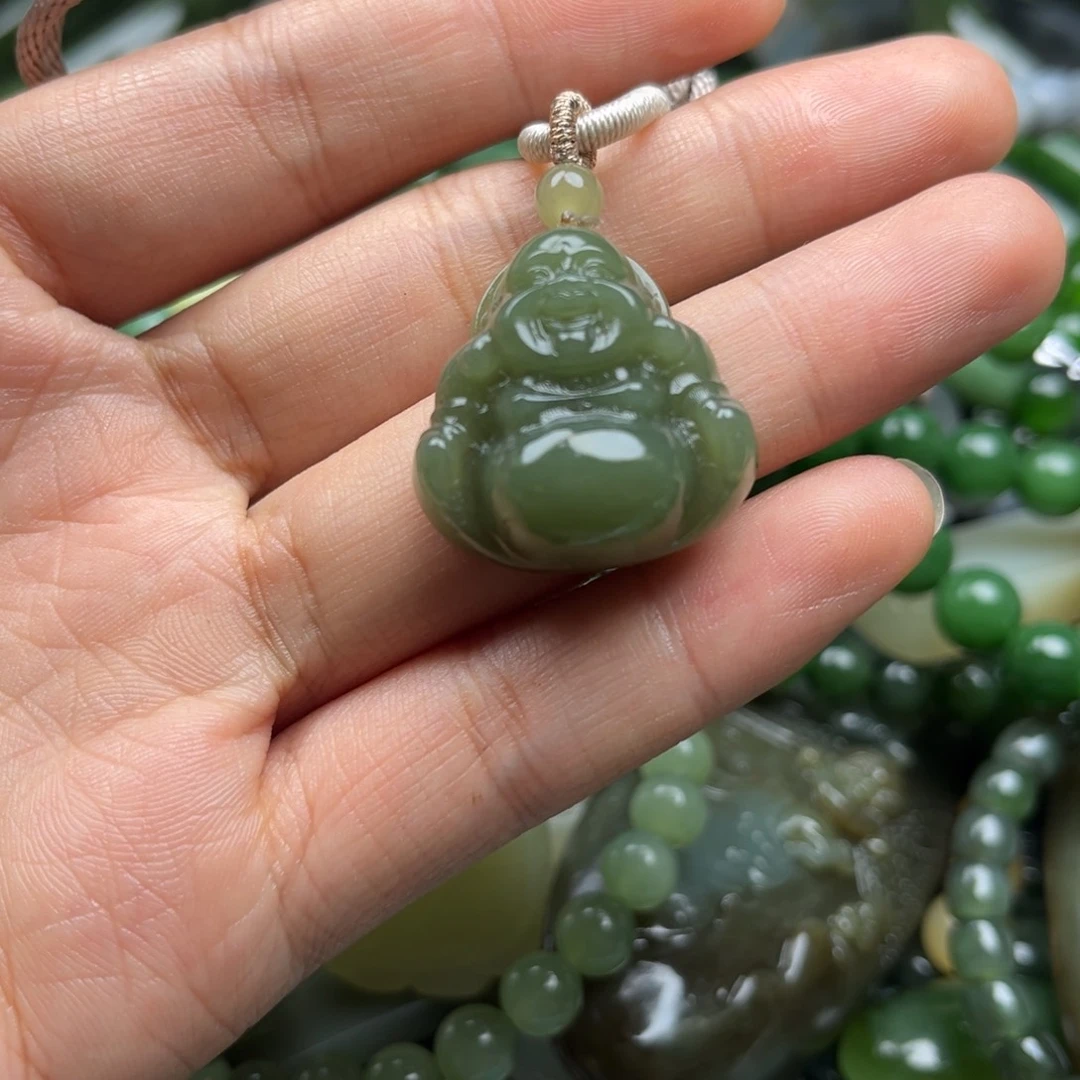 和田玉（黄玉）未镶嵌颈饰