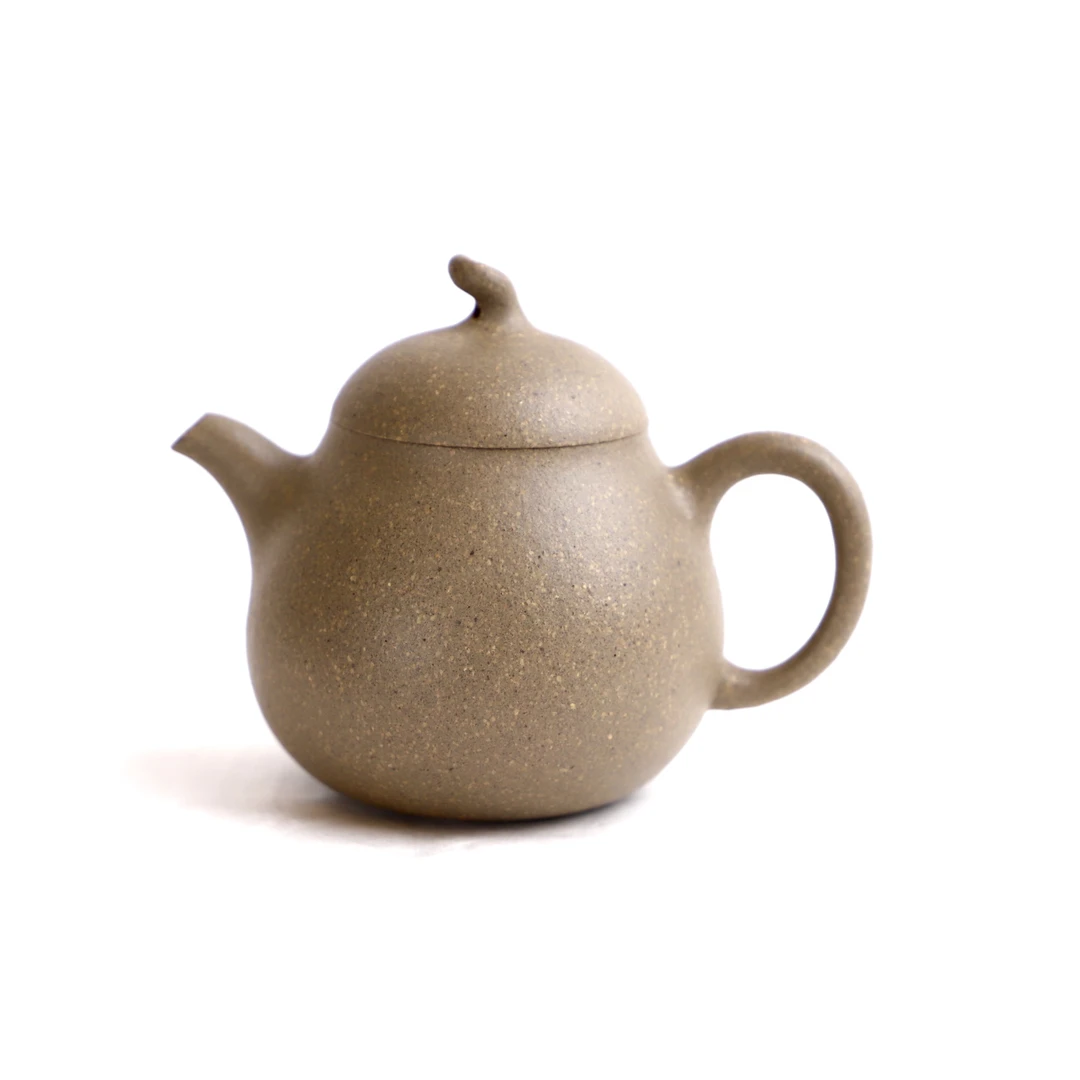 青降坡精工半手茄瓜160cc宜兴紫砂
