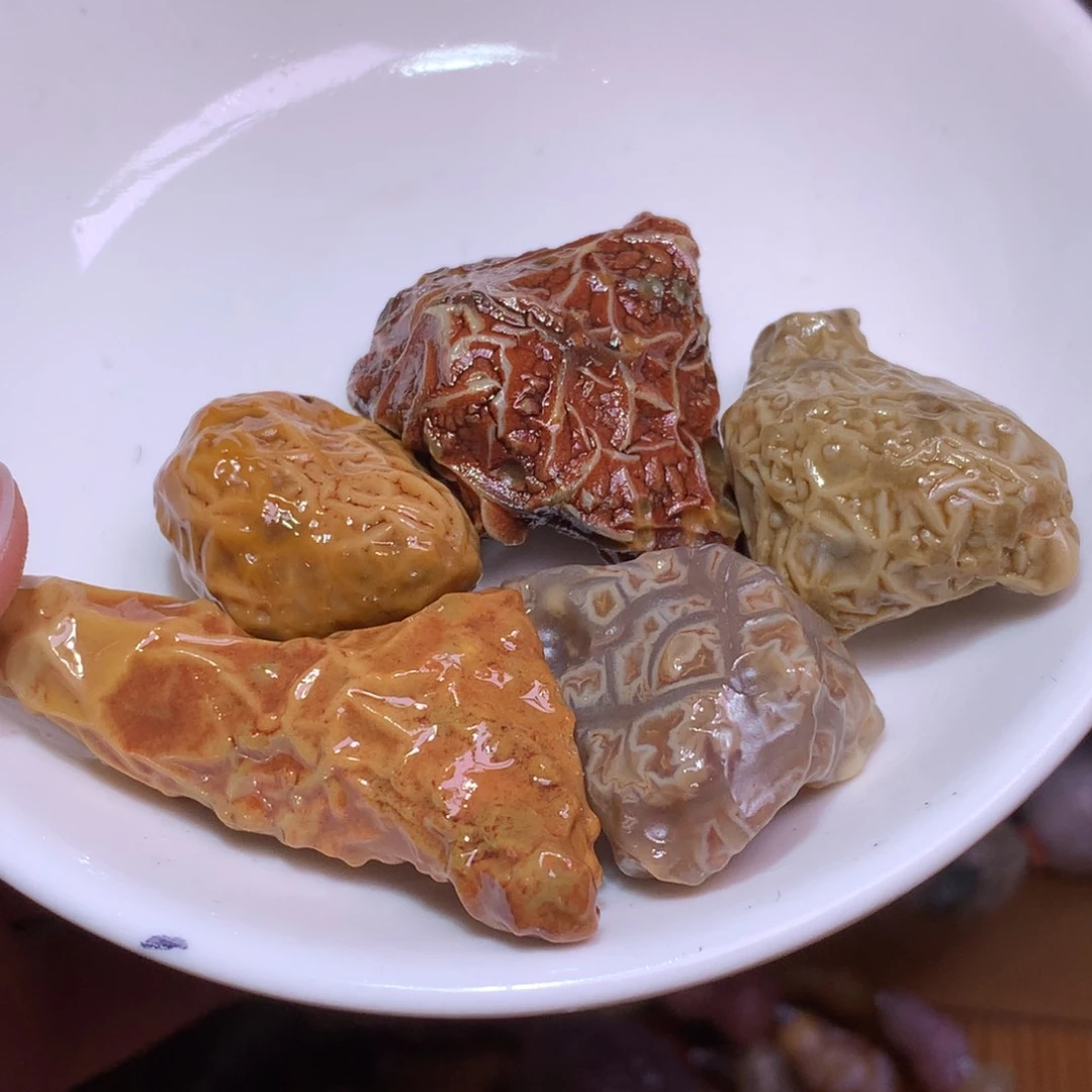 未镶嵌玛瑙/玉髓珠宝半成品