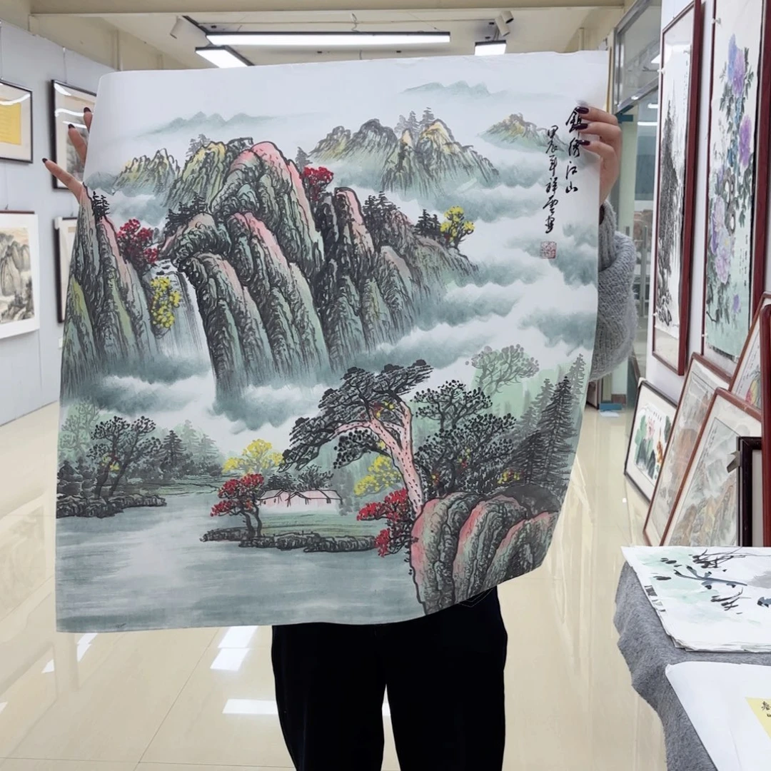 国画国画作品集一个