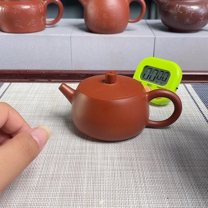 青***藏茶壶紫砂宜兴原矿手工紫砂壶