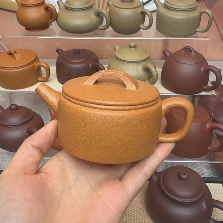 寻***鱼茶壶紫砂粉丝福利汉瓦140cc
