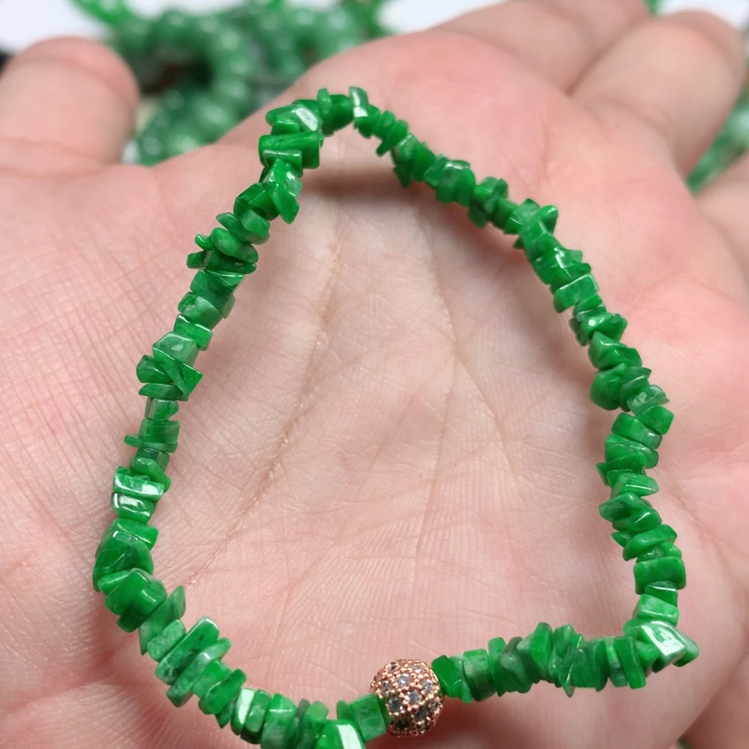 未镶嵌手链翡翠翡翠