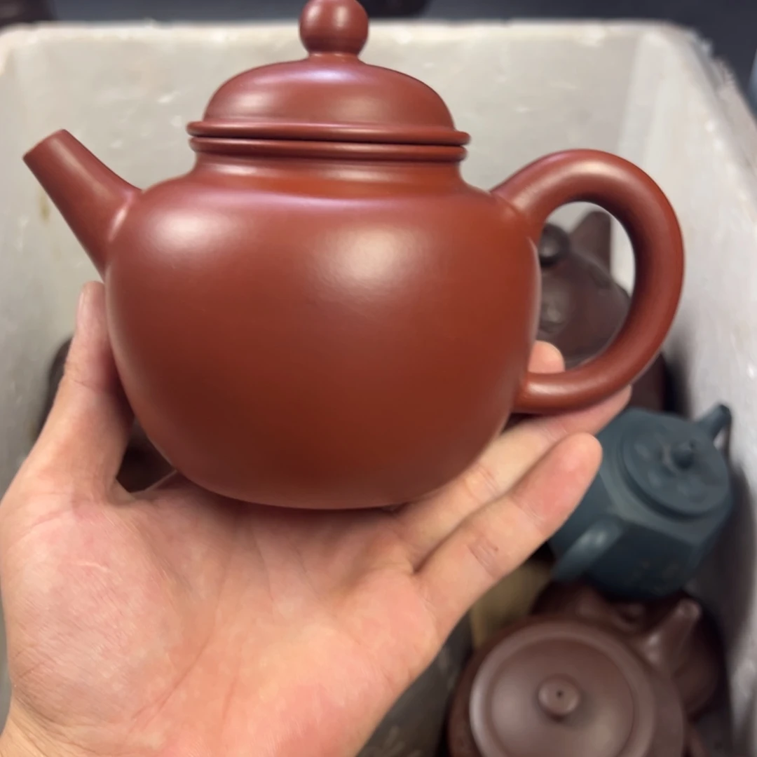 茶壶紫砂宜兴原矿紫砂壶450毫升容量