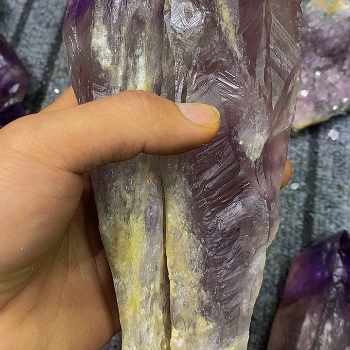 平***生水晶未镶嵌珠宝半成品