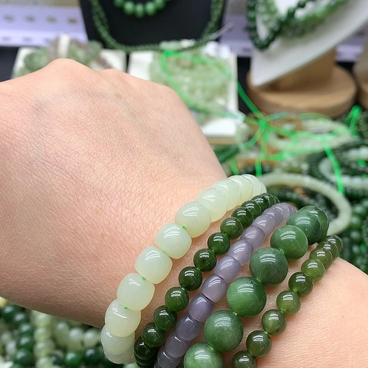 【闪购商品】和田玉手链未镶嵌9