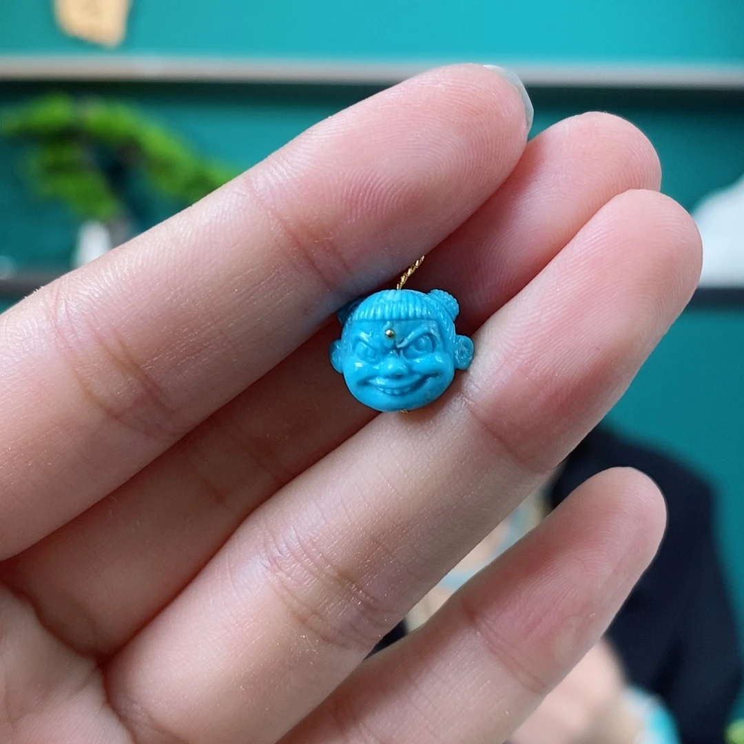 未镶嵌绿松石珠宝奇石