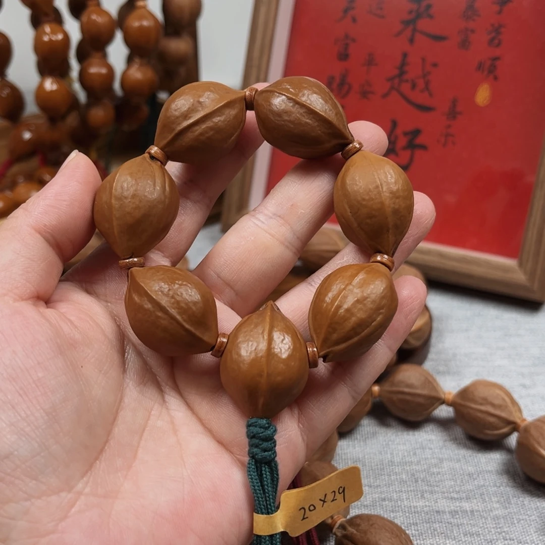 橄榄核手串十**哥梅林铁核20.29橄榄核