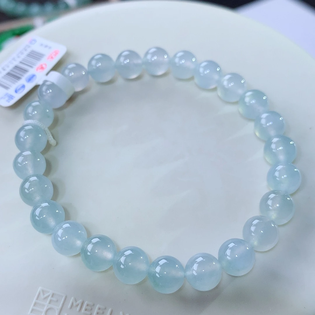 未镶嵌手串翡翠翡翠卡7.5