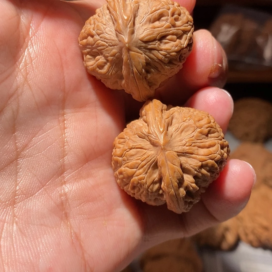 把件文玩核桃018平底锅