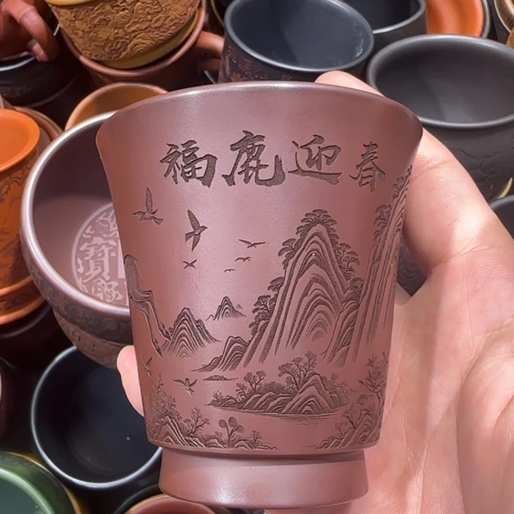 茶杯紫砂全手工制作工艺