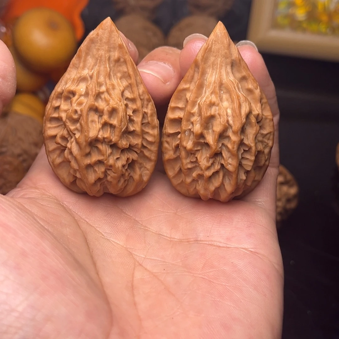 把件文玩核桃35红缨枪