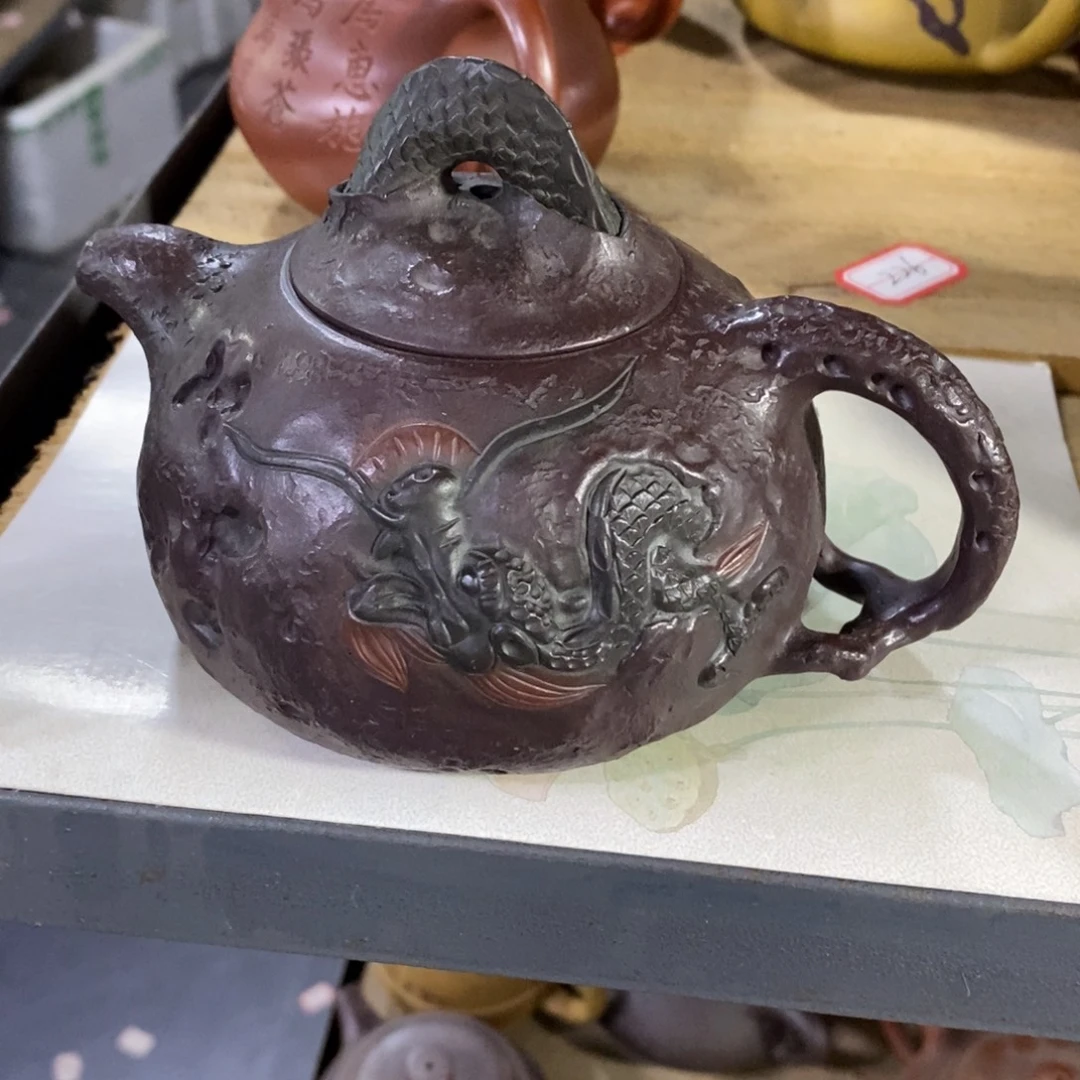 紫砂茶壶原矿手工96