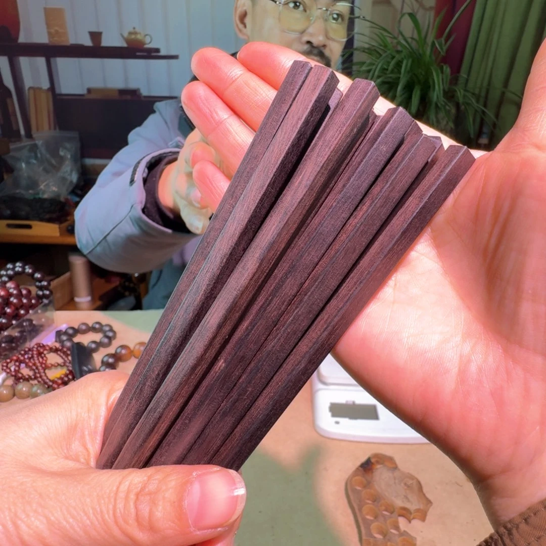 东非黑黄檀（紫光檀）方形10双