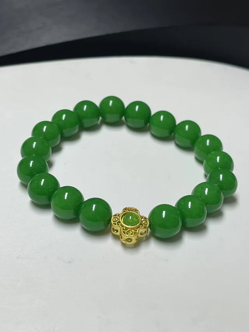 翡翠手链气质时尚