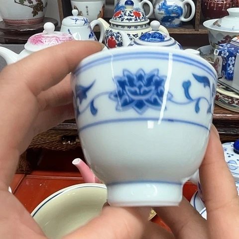 杯子景德镇陶瓷主人杯