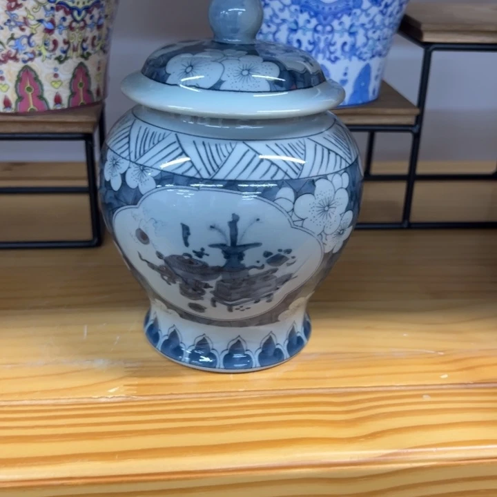 高端陶瓷茶叶罐密封罐