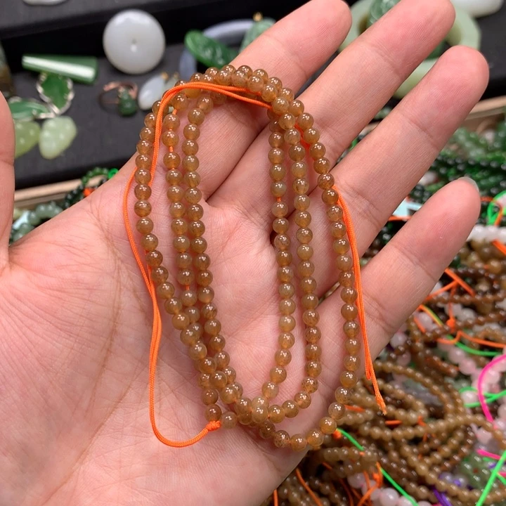 和田玉未镶嵌手链80