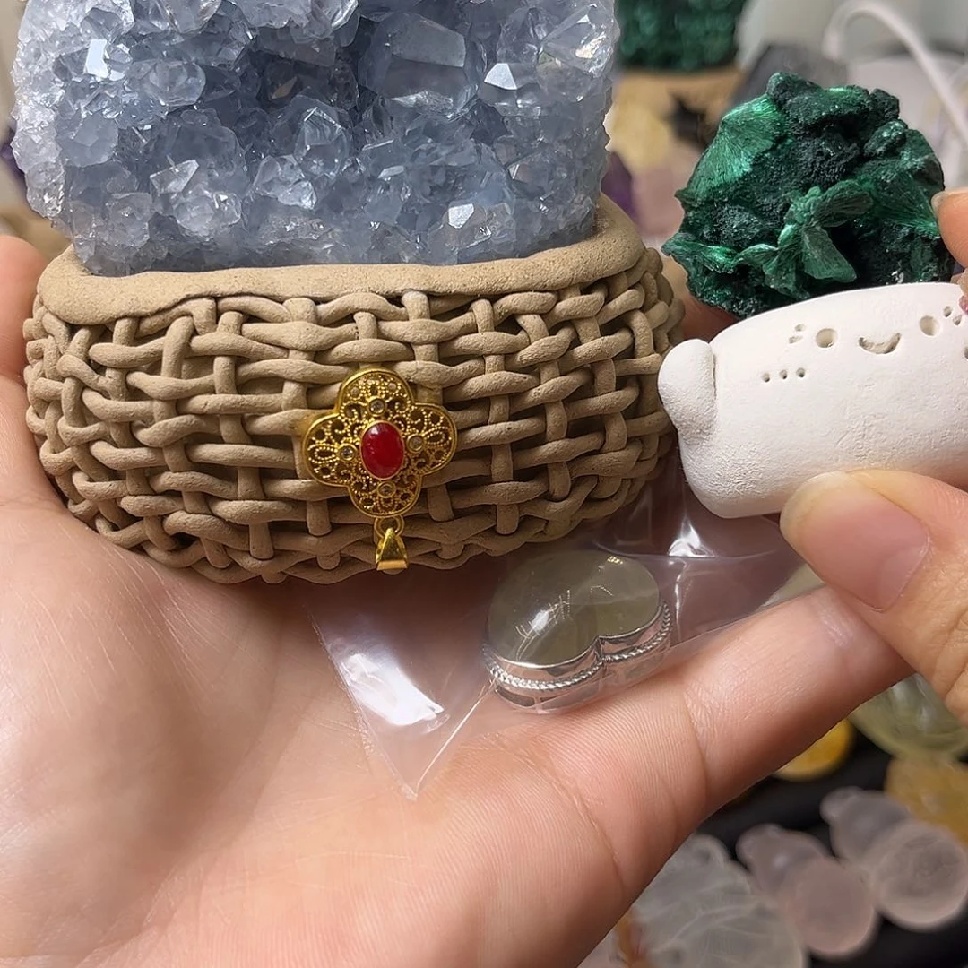 未镶嵌颈饰水晶咩***Ꮤ多件