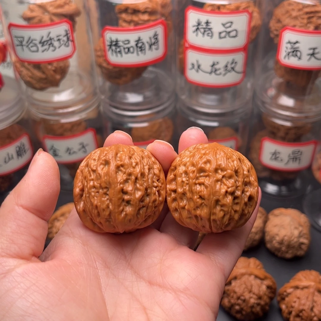 文玩核桃把件38原桩铁锤