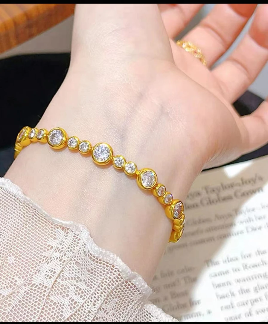 时尚百搭泡泡圆手链