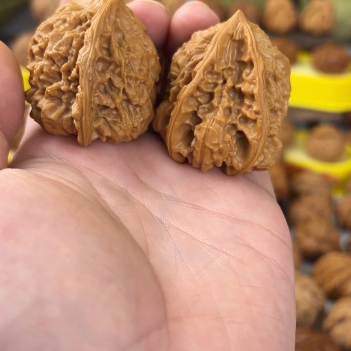 文玩核桃吊坠42尺全品无修官帽阴阳