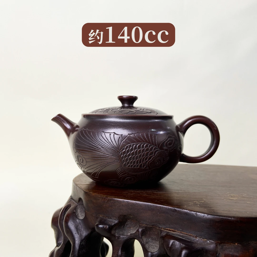 宜兴手工紫砂陶 （冯小俊）茶壶GPQ4406-2