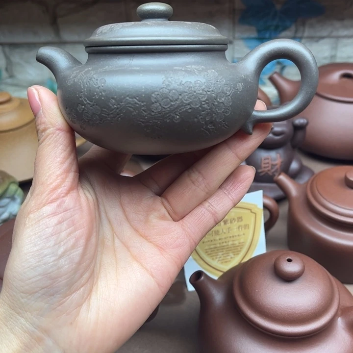 泥塑江***宜兴紫砂壶定制