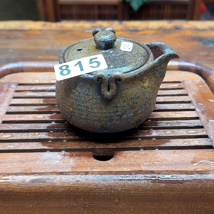 纯手工制作粗陶茶具